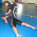 NAVCONBRIG Correctional Officers practice M.A.C.H. Takedown Techniques